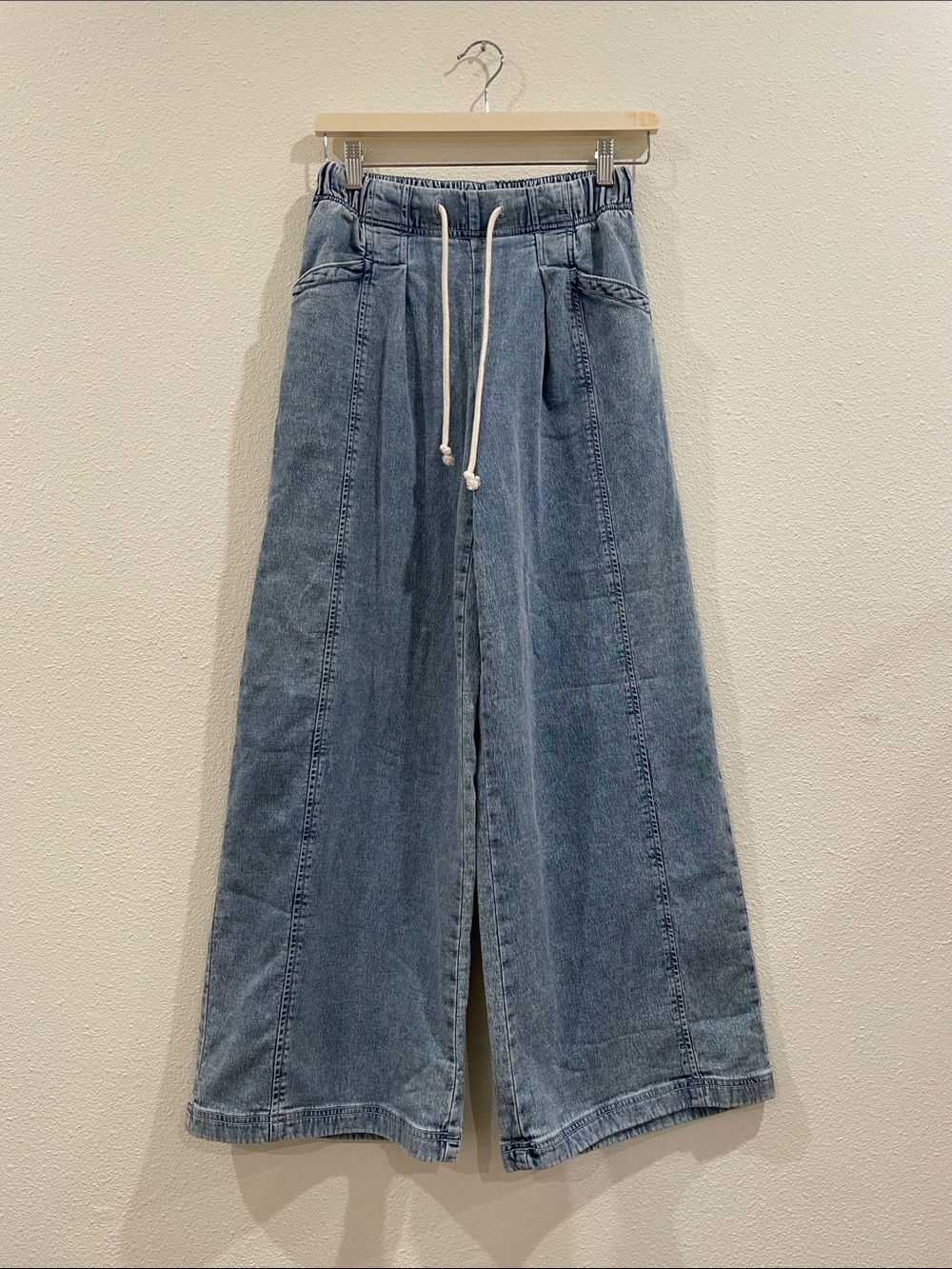 Aerie Daydream Double Stretch Wide Leg Trouser Pull-on Size XS - Picture 3 of 9